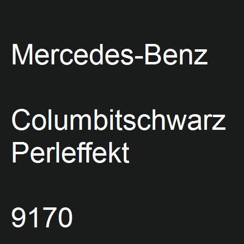 Mercedes-Benz, Columbitschwarz Perleffekt, 9170.